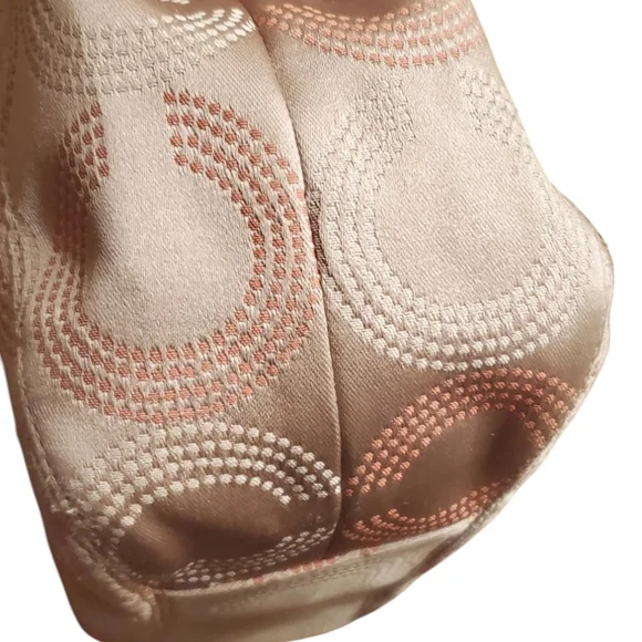 COACH Ashley Op Art Dotted Signature Hobo Shoulder Handbag F21920 Y2K VINTAGE - Picture 6 of 16